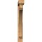 Ekena Millwork Legacy Block Smooth Bracket w/ Offset Brace, Western Red Cedar, 5 1/2"W x 40"D x 44"H BKT0604X40X44LEC05SWR - alternate 2